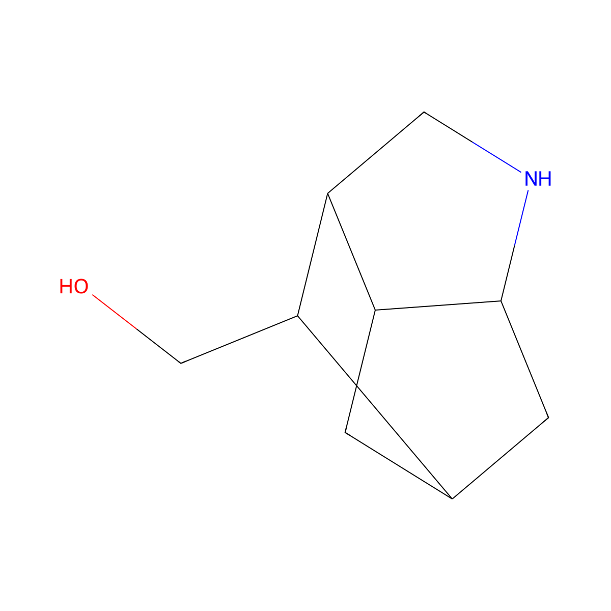 (Octahydro-3,5-methanocyclopenta[b]pyrrol-7-yl)methanol molecular structure, CAS 1822781-91-8