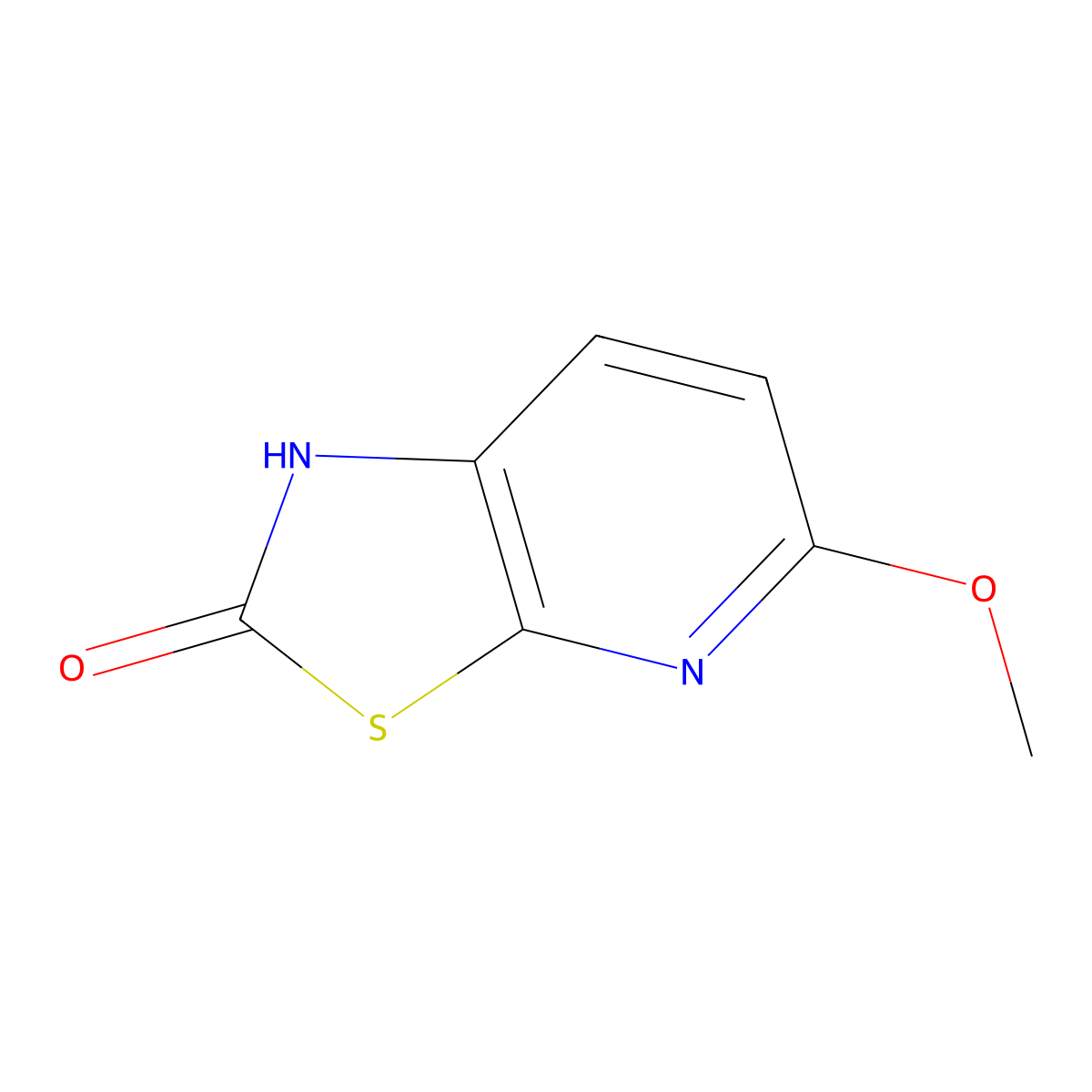 5-Methoxy-thiazolo[5,4-b]pyridin-2-ol molecular structure, CAS 1822818-32-5