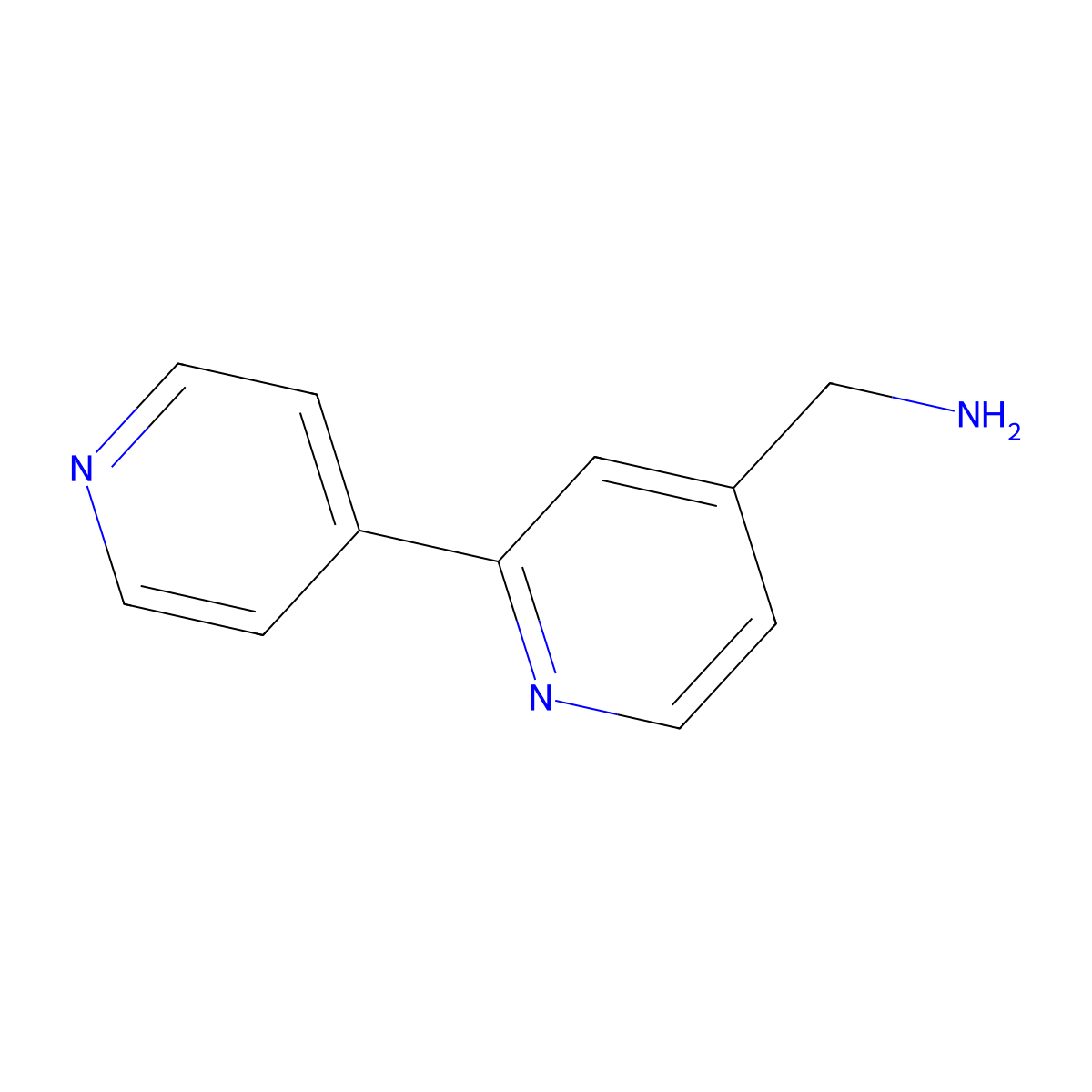 [2,4'-Bipyridine]-4-methanamine molecular structure, CAS 1822827-83-7