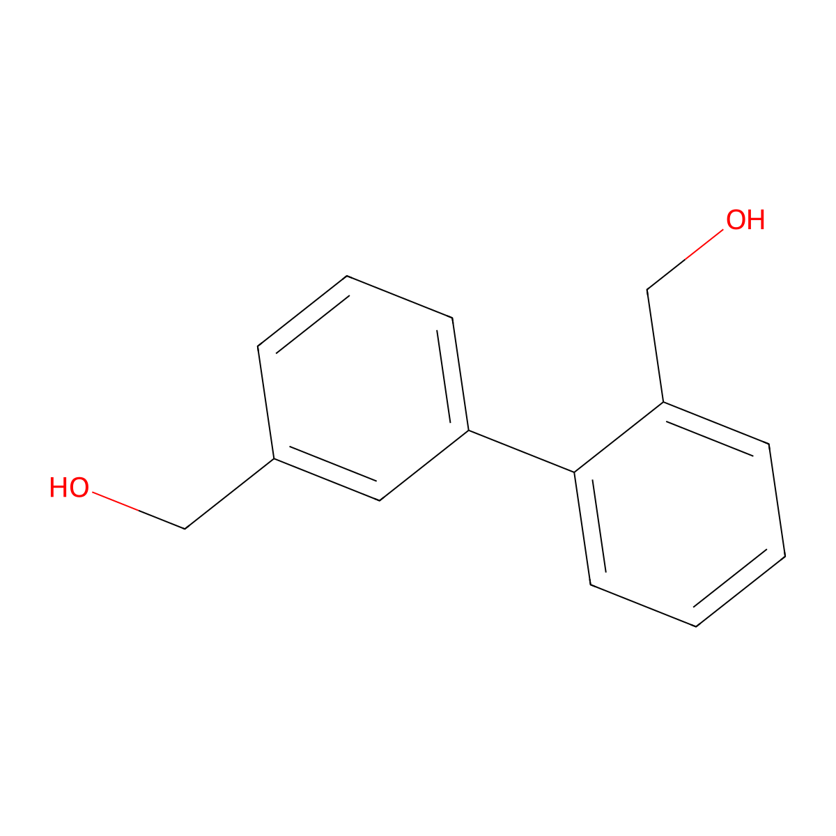 [1,1'-Biphenyl]-2,3'-diyldimethanol molecular structure, CAS 1822846-27-4