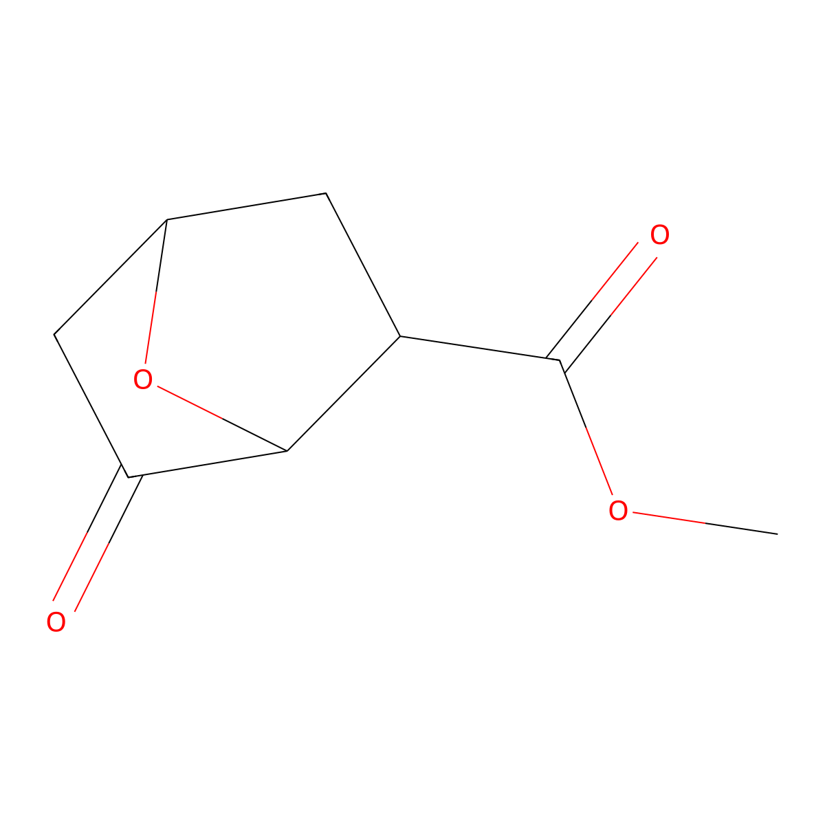 Methyl 6-oxo-7-oxabicyclo[2.2.1]heptane-2-carboxylate molecular structure, CAS 1822960-56-4