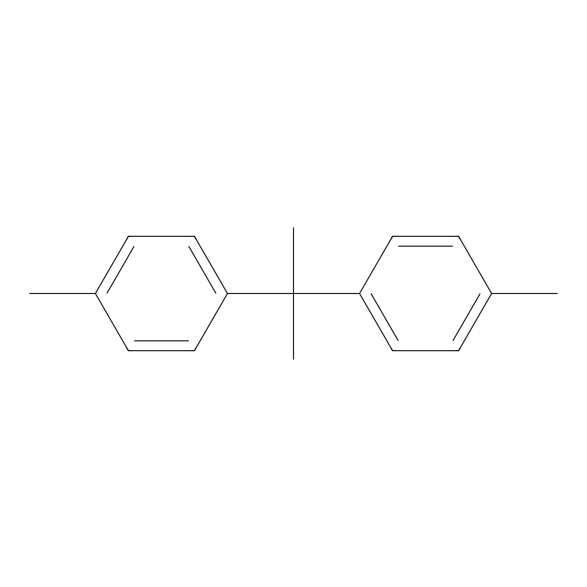 4,4PR-Isopropylideneditoluene molecular structure, CAS 1823-31-0