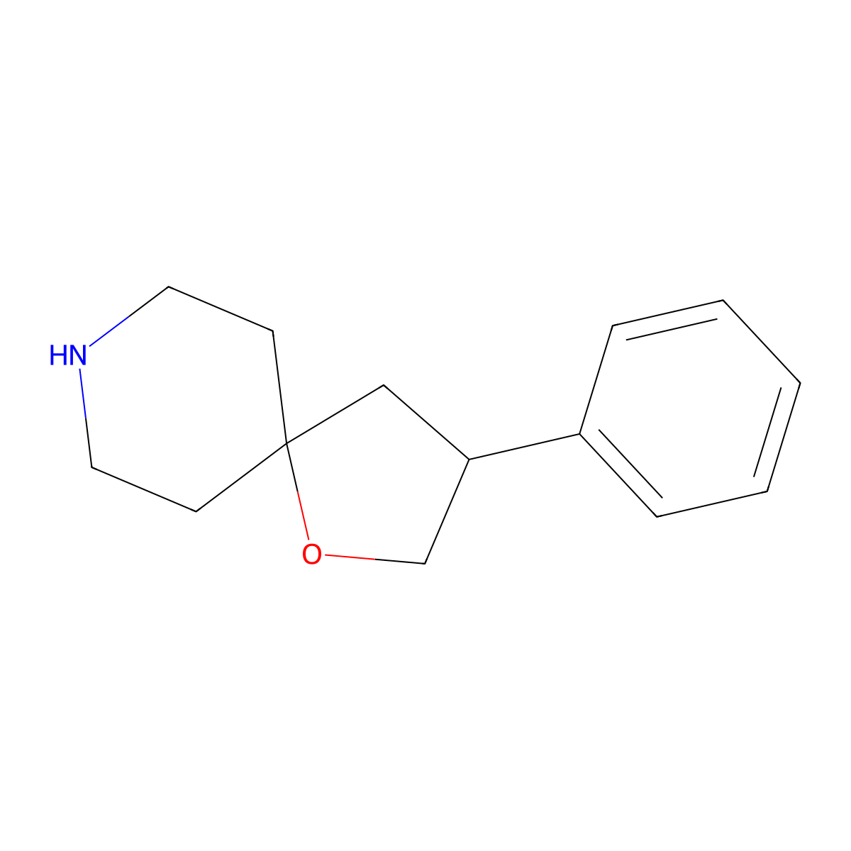3-Phenyl-1-Oxa-8-Azaspiro[4.5]Decane molecular structure, CAS 1823013-35-9