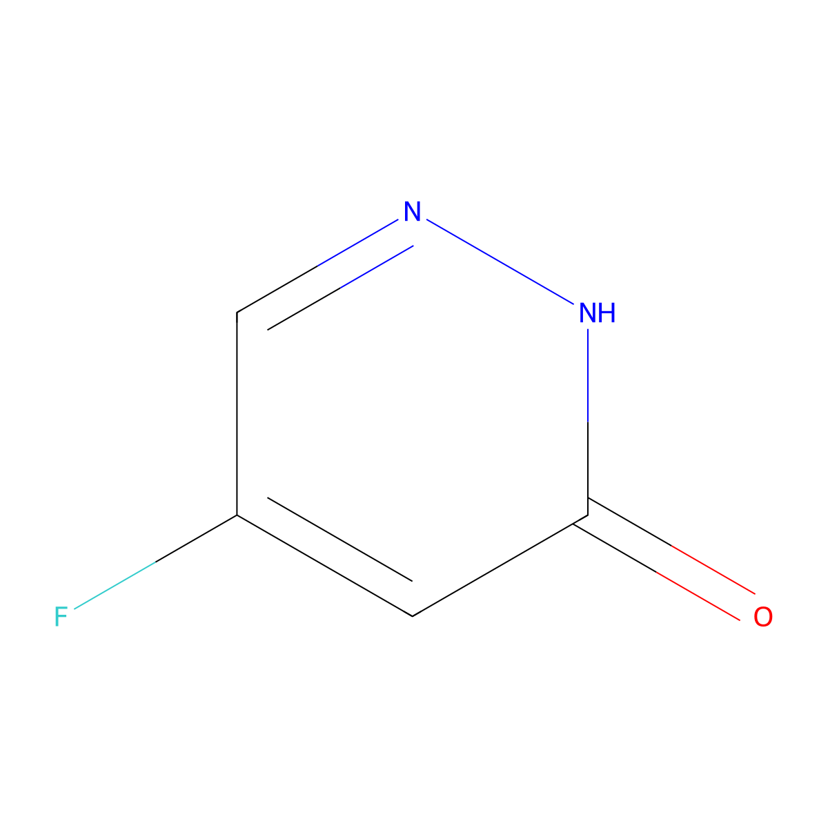 5-Fluoro-2,3-dihydropyridazin-3-one molecular structure, CAS 1823026-31-8