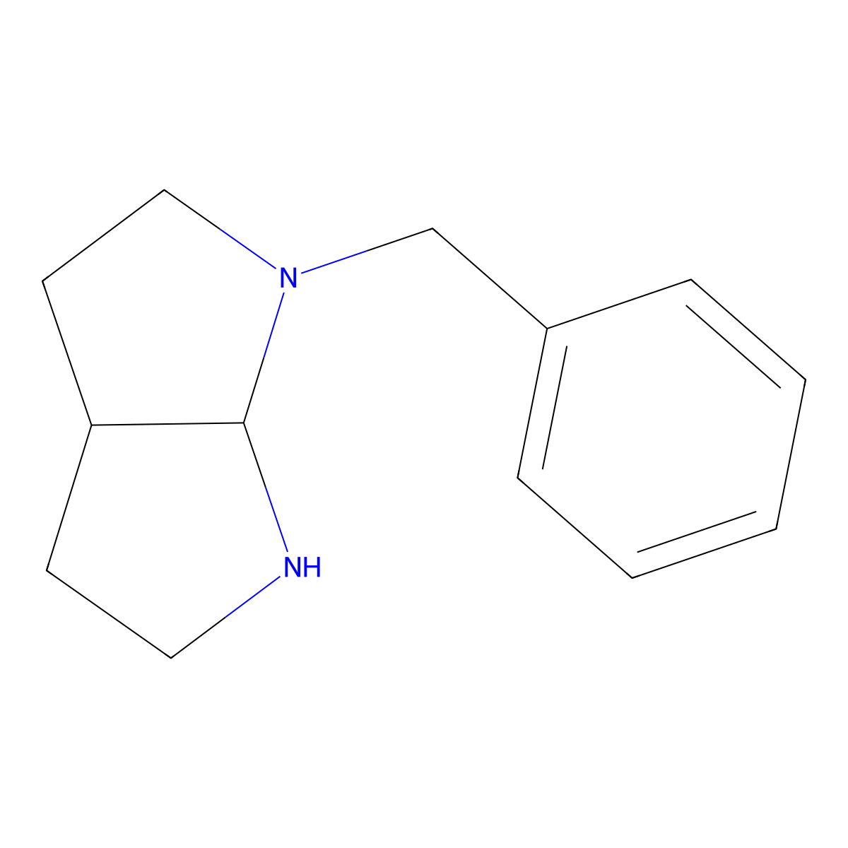 1-Benzyl-octahydropyrrolo[2,3-b]pyrrole molecular structure, CAS 1823052-37-4