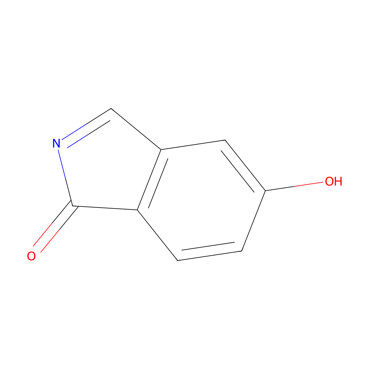 5-Hydroxyisoindol-1-one molecular structure, CAS 1823062-58-3
