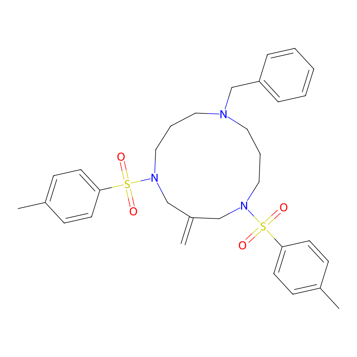 Cyclotriazadisulfonamide molecular structure, CAS 182316-44-5