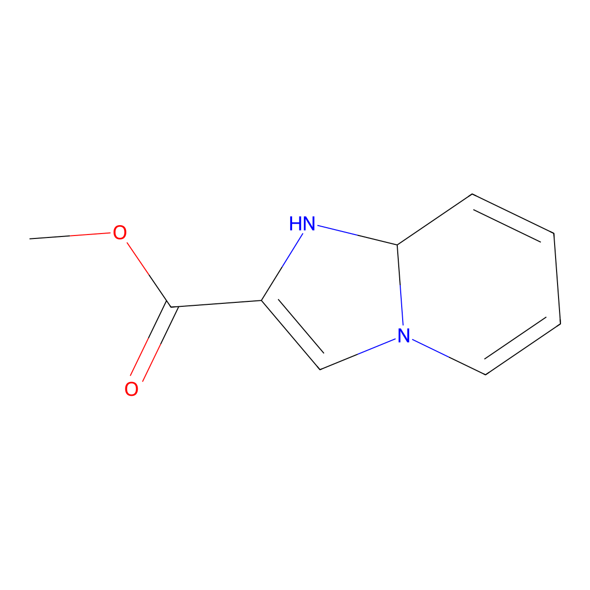 methyl 1H,8aH-imidazo[1,2-a]pyridine-2-carboxylate molecular structure, CAS 1823187-98-9