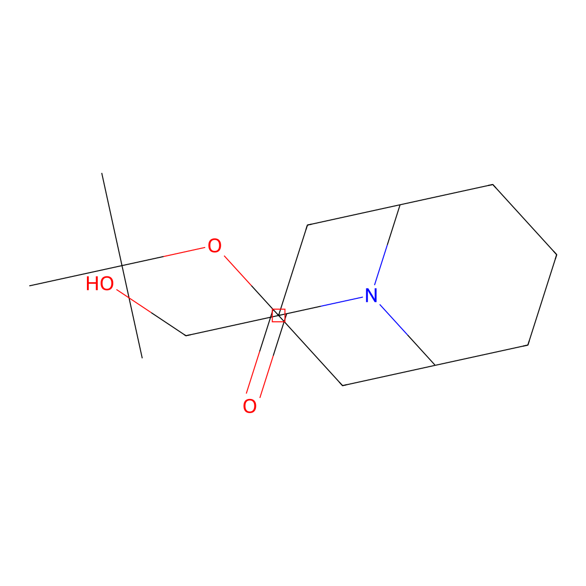 tert-Butyl 3-(hydroxymethyl)-9-azabicyclo[3.3.1]nonane-9-carboxylate molecular structure, CAS 1823271-82-4