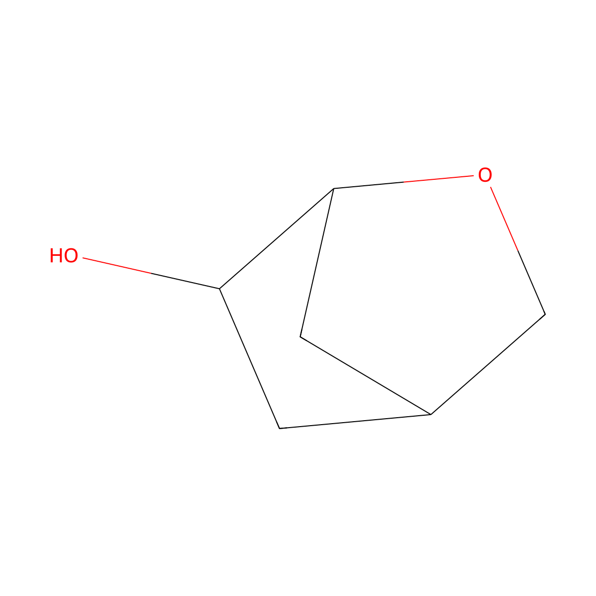 2-Oxabicyclo[2.2.1]heptan-6-ol molecular structure, CAS 1823300-24-8