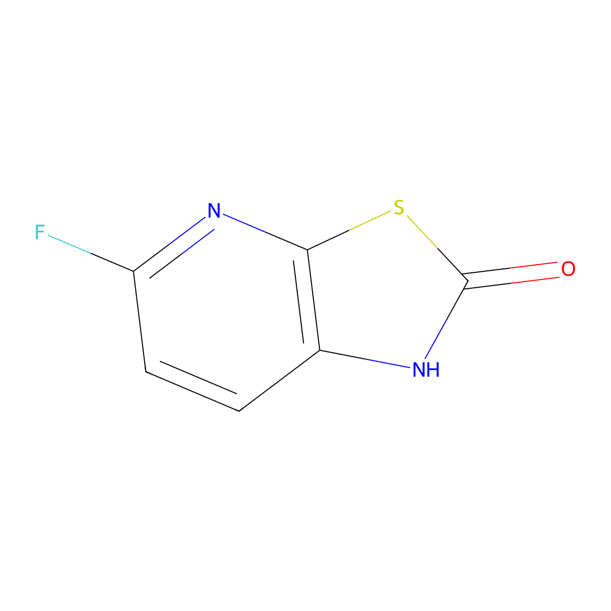 5-Fluoro-thiazolo[5,4-b]pyridin-2-ol molecular structure, CAS 1823313-67-2