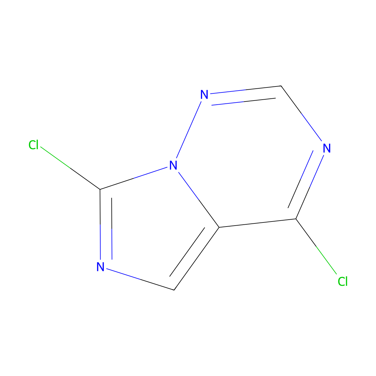4,7-Dichloroimidazo[4,3-f][1,2,4]triazine molecular structure, CAS 1823331-97-0