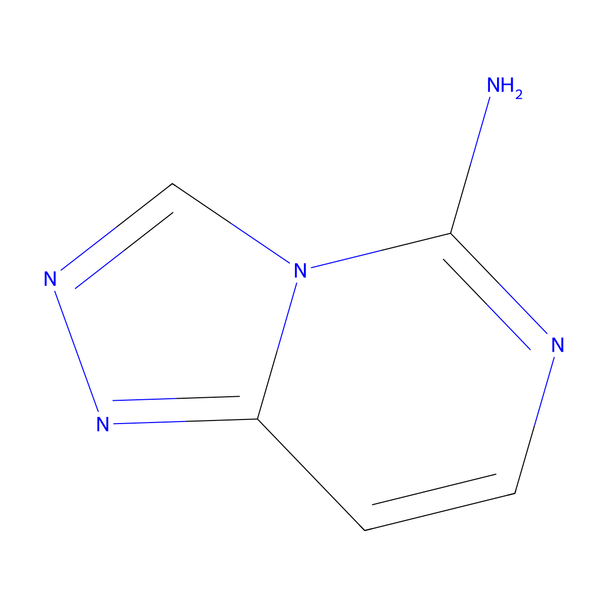 [1,2,4]Triazolo[4,3-c]pyrimidin-5-amine molecular structure, CAS 1823337-74-1