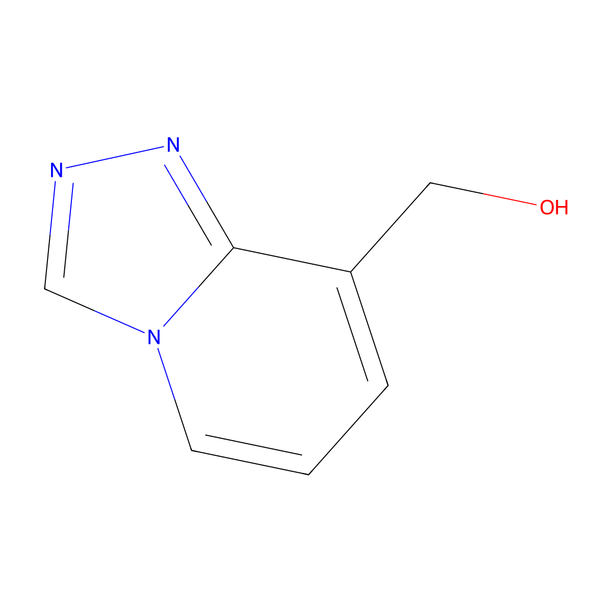 [1,2,4]Triazolo[4,3-a]pyridin-8-ylmethanol molecular structure, CAS 1823349-14-9