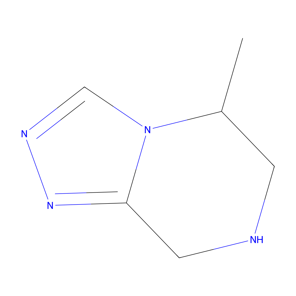 5-Methyl-5,6,7,8-tetrahydro-[1,2,4]triazolo[4,3-a]pyrazine molecular structure, CAS 1823362-44-2