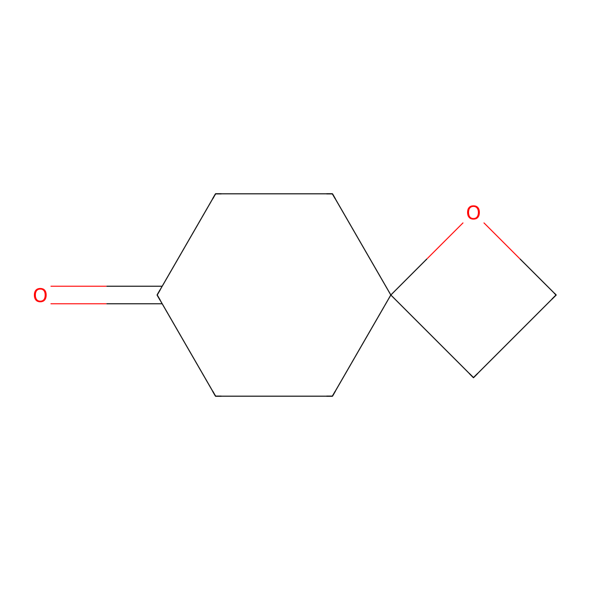 1-Oxaspiro(3.5)nonan-7-one molecular structure, CAS 1823366-07-9