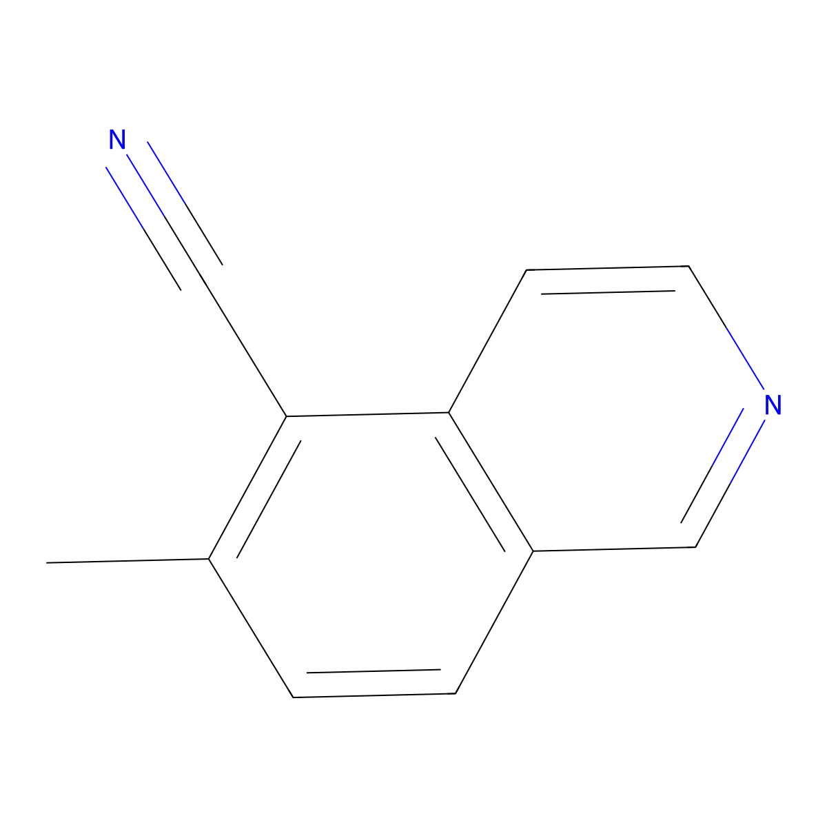 6-Methylisoquinoline-5-carbonitrile molecular structure, CAS 1823371-46-5
