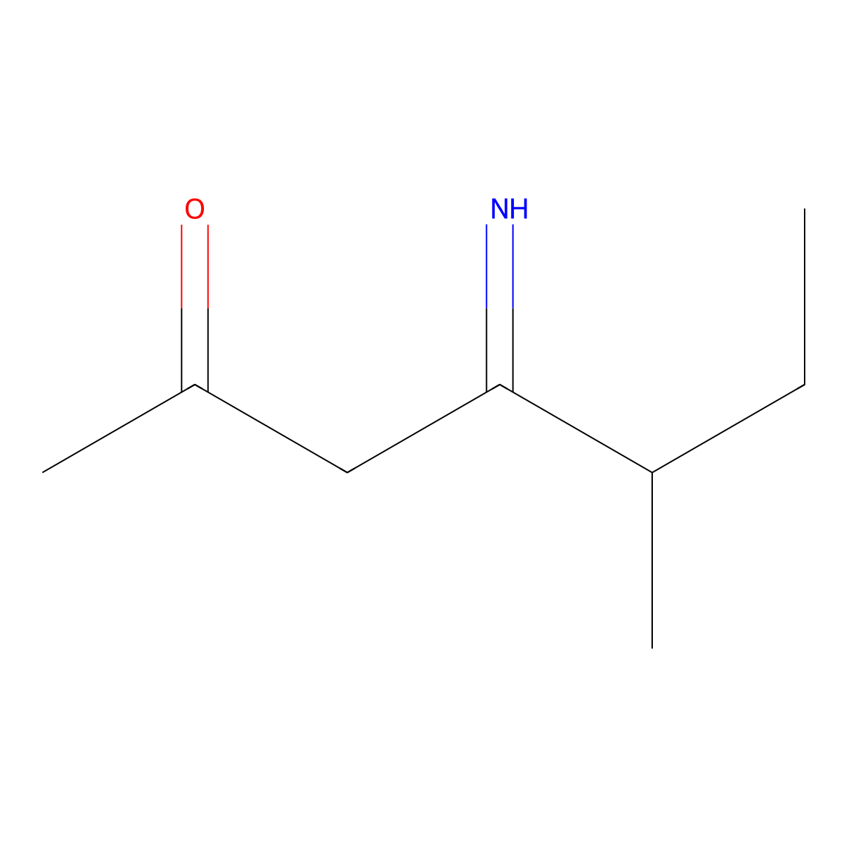4-Imino-5-methylheptan-2-one molecular structure, CAS 1823377-64-5
