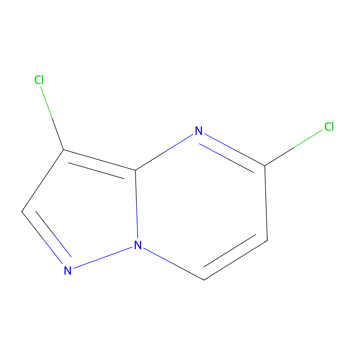 3,5-Dichloropyrazolo[1,5-a]pyrimidine molecular structure, CAS 1823383-15-8