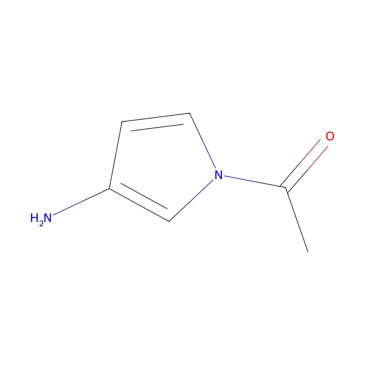 1-Acetyl-3-aminopyrrole molecular structure, CAS 1823438-94-3