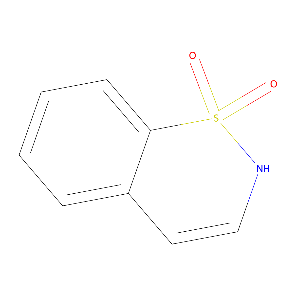 2H-1lambda6,2-benzothiazine-1,1-dione molecular structure, CAS 1823439-38-8