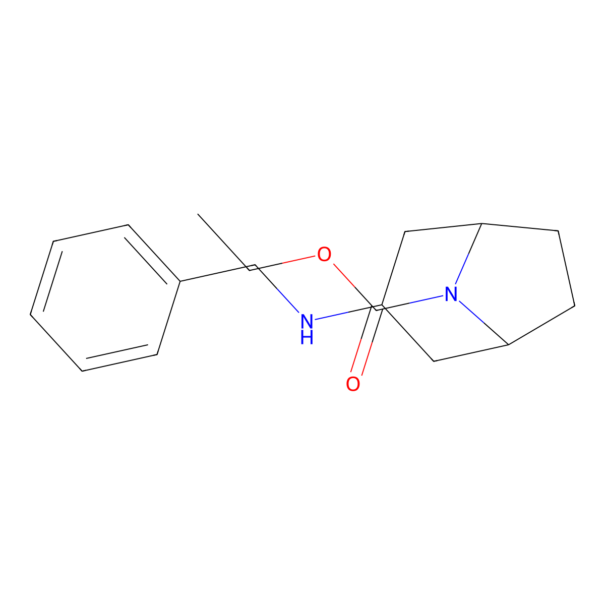 Ethyl 3-(benzylamino)-8-azabicyclo[3.2.1]octane-8-carboxylate molecular structure, CAS 1823467-33-9