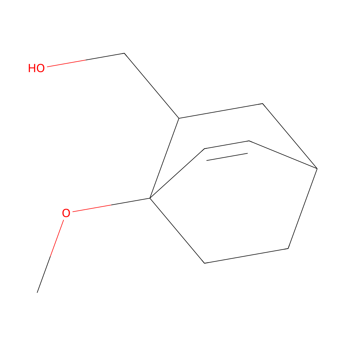 {1-Methoxybicyclo[2.2.2]oct-5-en-2-yl}methanol molecular structure, CAS 1823521-62-5