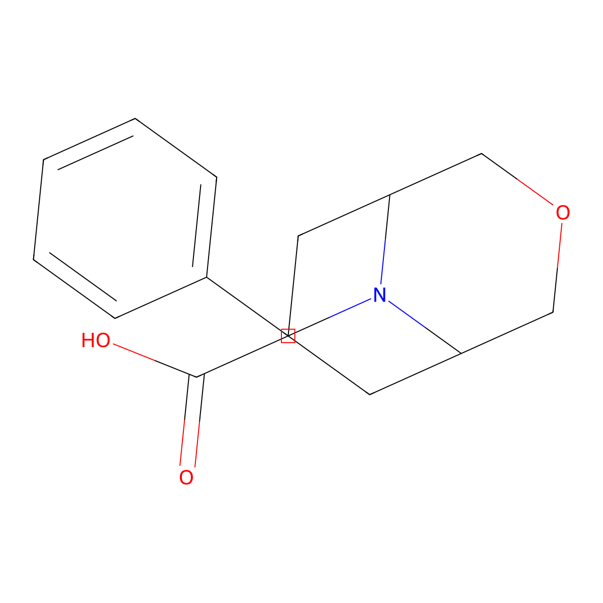 9-Benzyl-3-oxa-9-azabicyclo[3.3.1]nonane-7-carboxylic acid molecular structure, CAS 1823562-02-2