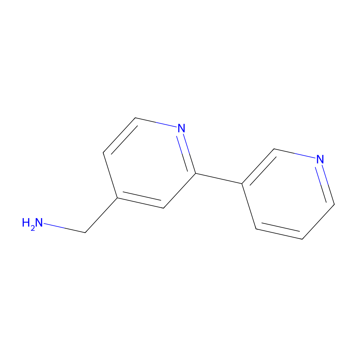 [2,3'-Bipyridine]-4-methanamine molecular structure, CAS 1823582-39-3