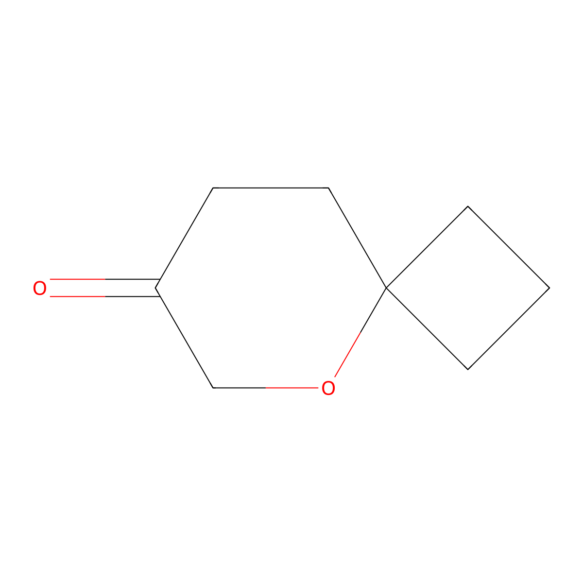 5-Oxaspiro[3.5]nonan-7-one molecular structure, CAS 1823585-32-5