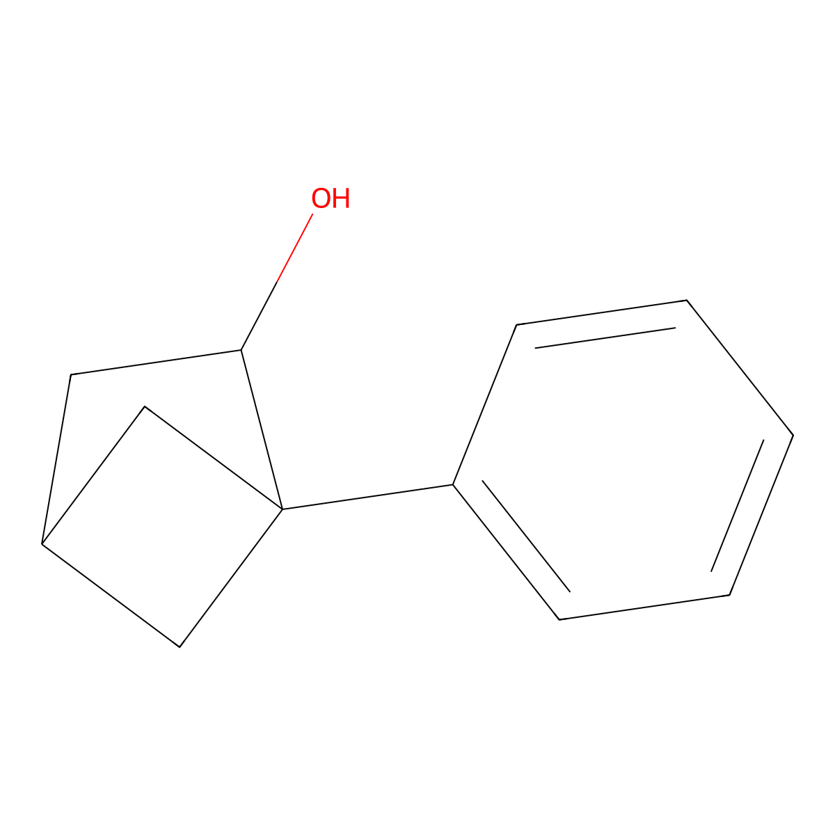 1-Phenylbicyclo[2.1.1]hexan-2-ol molecular structure, CAS 1823678-19-8
