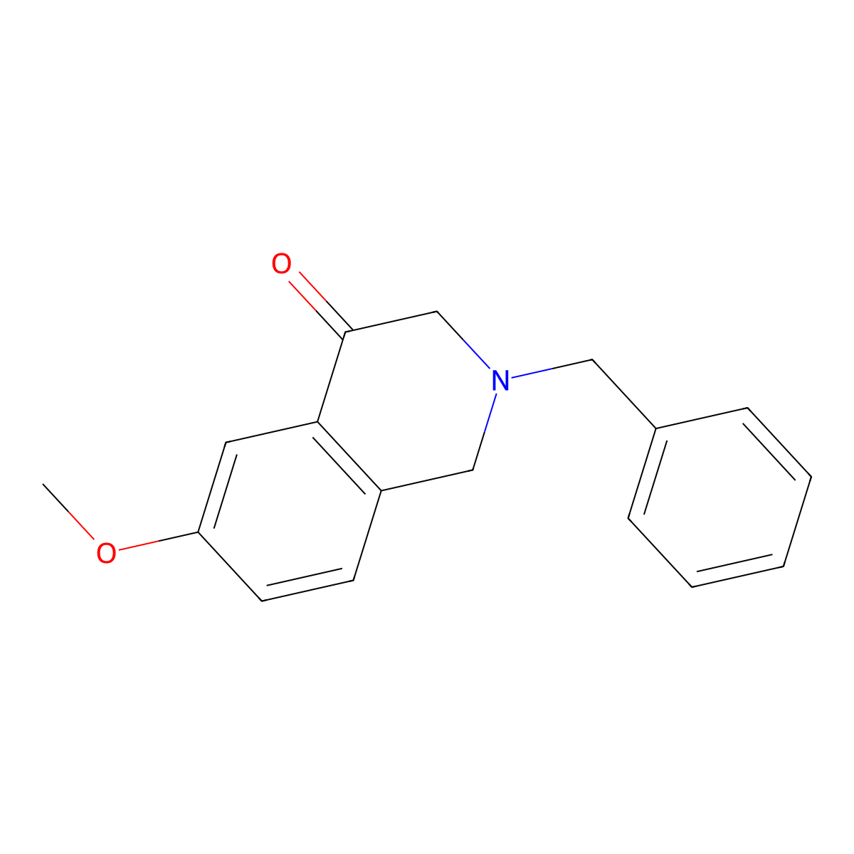 2-benzyl-6-Methoxy-2,3-dihydroisoquinolin-4(1H)-one molecular structure, CAS 1823815-38-8