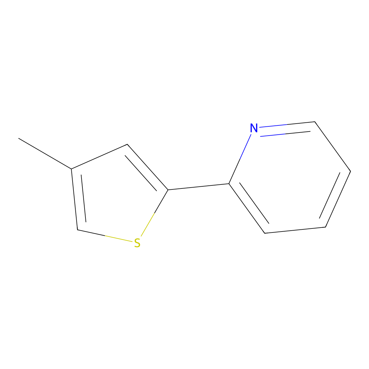 2-(4-Methylthiophen-2-yl)pyridine molecular structure, CAS 1823855-26-0