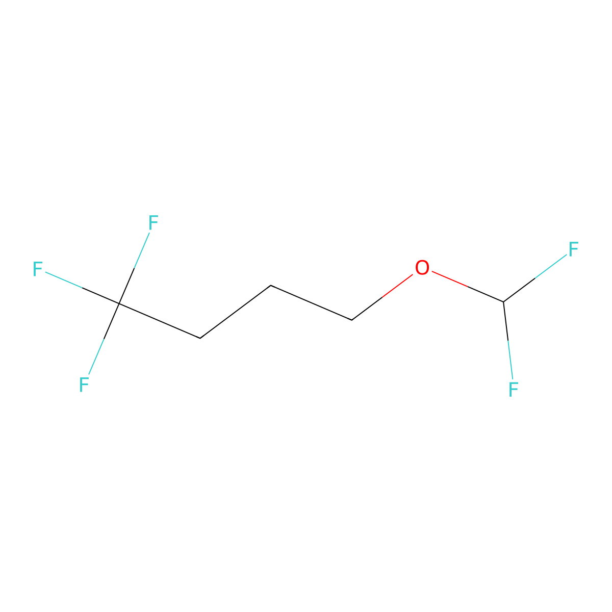 4,4,4-Trifluorobutyl difluoromethylether molecular structure, CAS 1823866-91-6