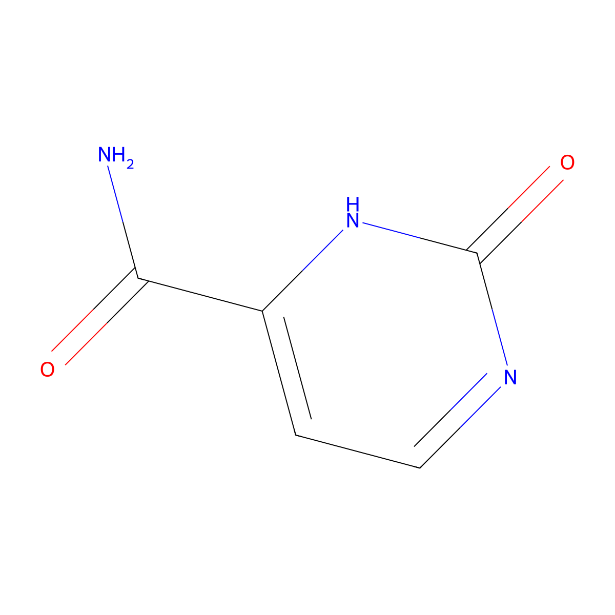 2-Oxo-1,2-dihydropyrimidine-4-carboxamide molecular structure, CAS 1823869-72-2