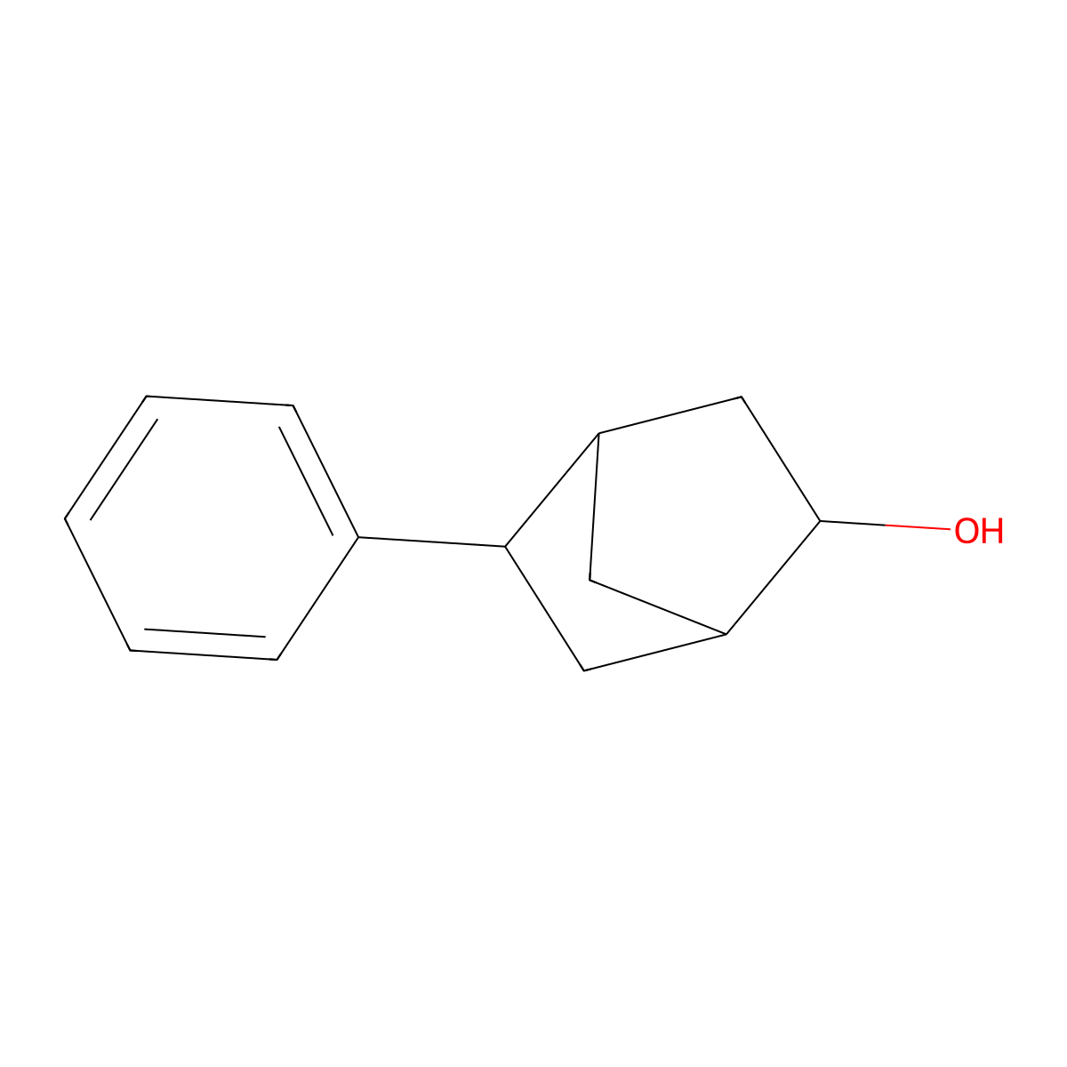 5-Phenylbicyclo(2.2.1)heptan-2-ol molecular structure, CAS 1823875-94-0