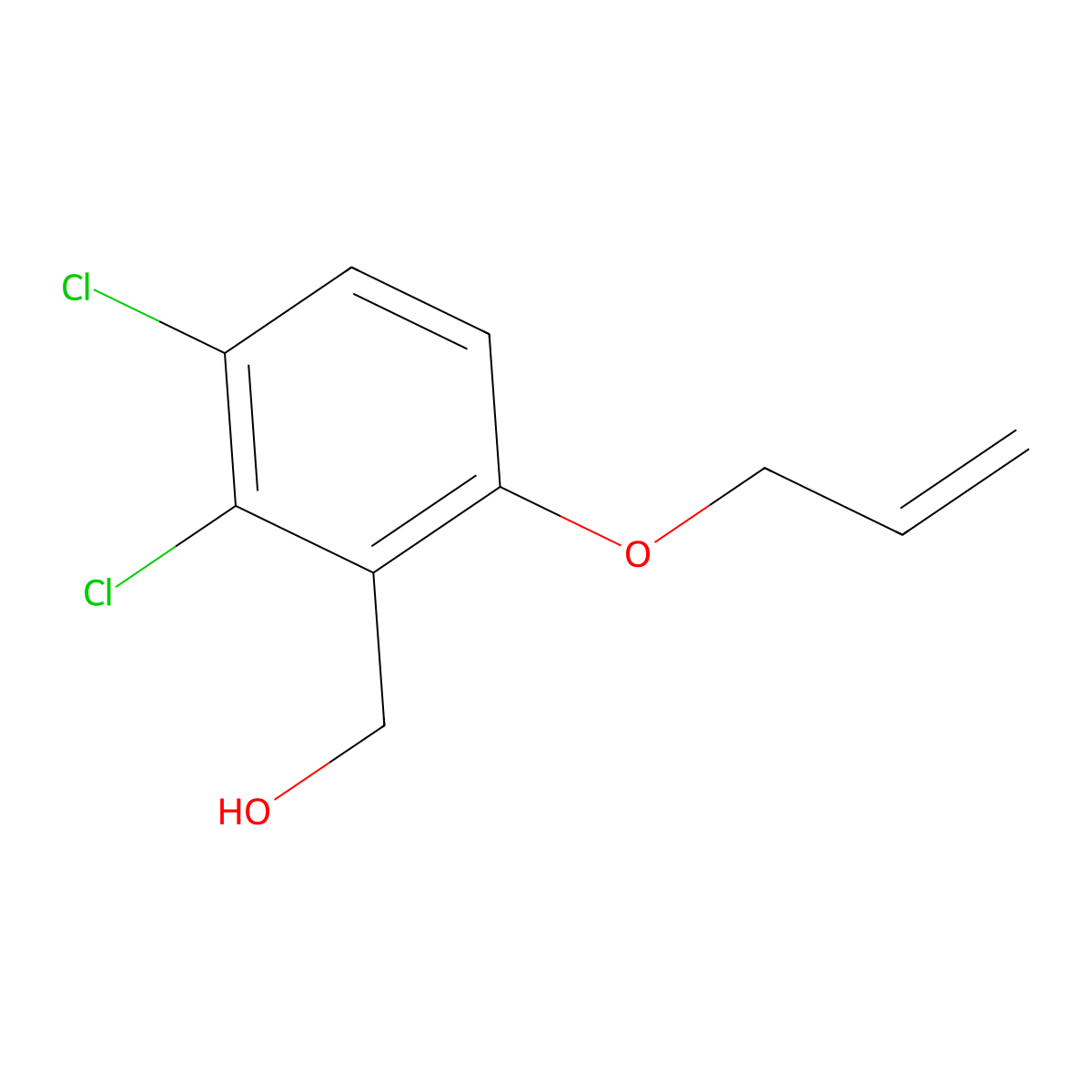 6-(Allyloxy)-2,3-dichlorobenzyl Alcohol molecular structure, CAS 1823900-94-2