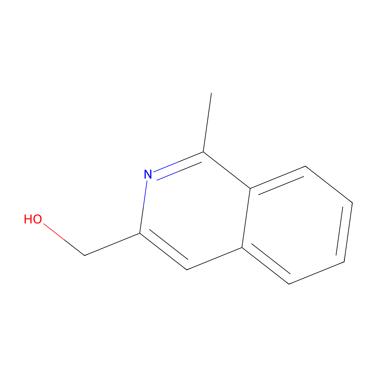 (1-Methylisoquinolin-3-yl)methanol molecular structure, CAS 1823904-12-6