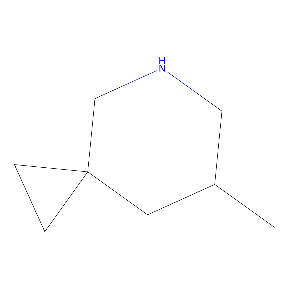 7-Methyl-5-aza-spiro[2.5]octane molecular structure, CAS 1823911-25-6