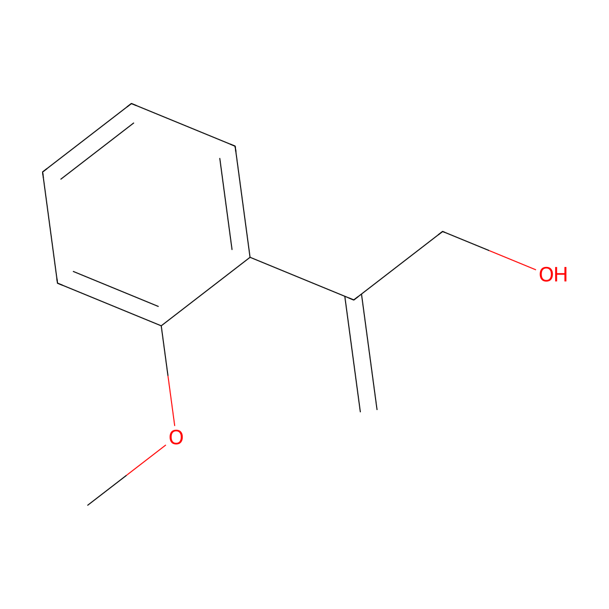 2-(2-Methoxyphenyl)prop-2-en-1-ol molecular structure, CAS 1823912-13-5