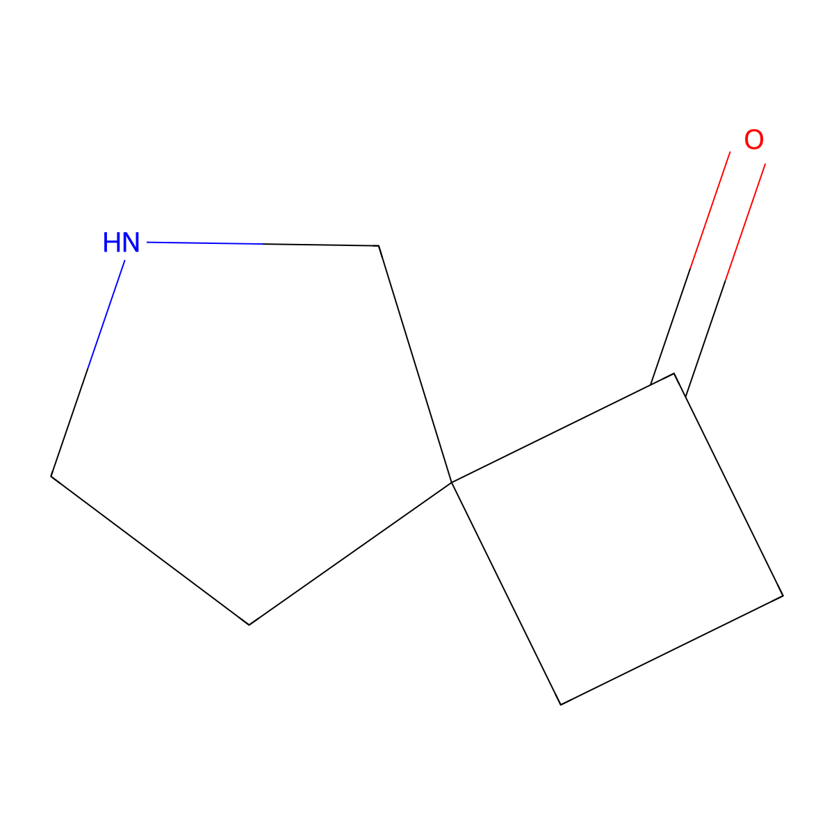 6-Azaspiro[3.4]octan-1-one molecular structure, CAS 1823913-94-5