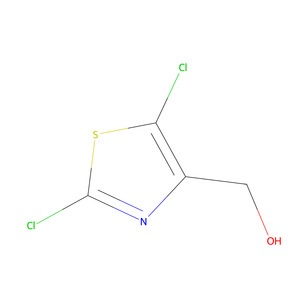 (2,5-Dichlorothiazol-4-yl)methanol molecular structure, CAS 1823921-75-0