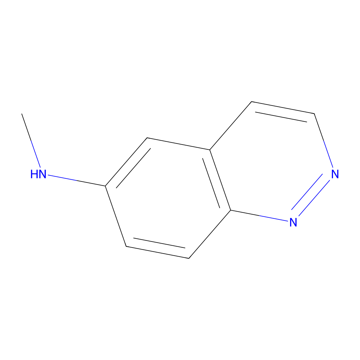 N-Methylcinnolin-6-amine molecular structure, CAS 1823925-20-7