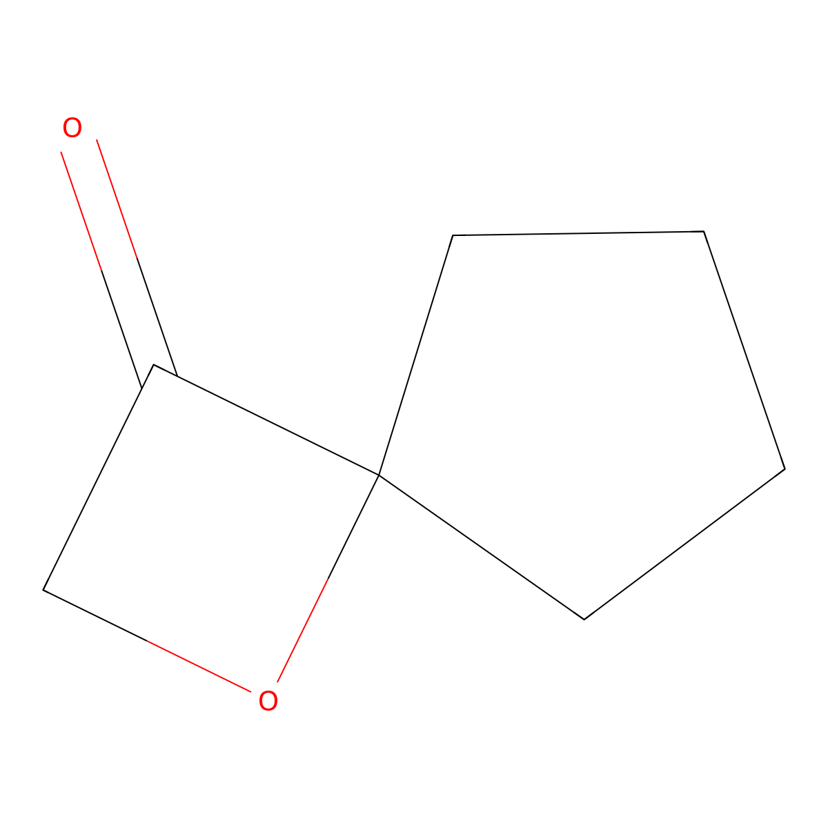 1-Oxaspiro[3.4]octan-3-one molecular structure, CAS 1823935-01-8