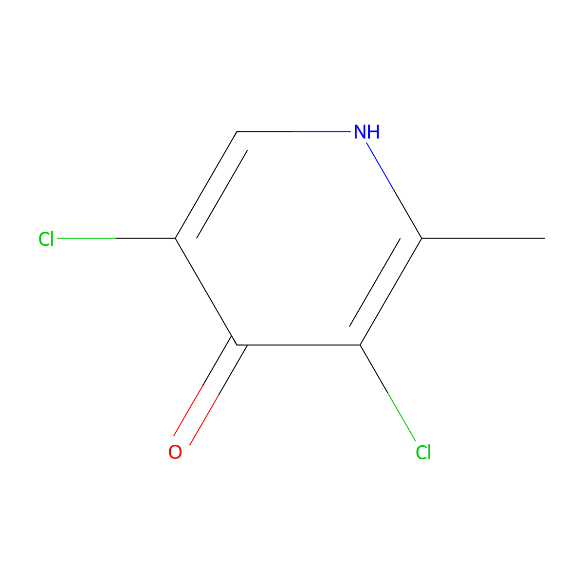 3,5-Dichloro-2-methylpyridin-4-ol molecular structure, CAS 1823944-64-4