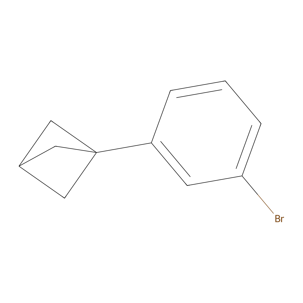 1-(3-Bromophenyl)bicyclo[1.1.1]pentane molecular structure, CAS 1823962-27-1