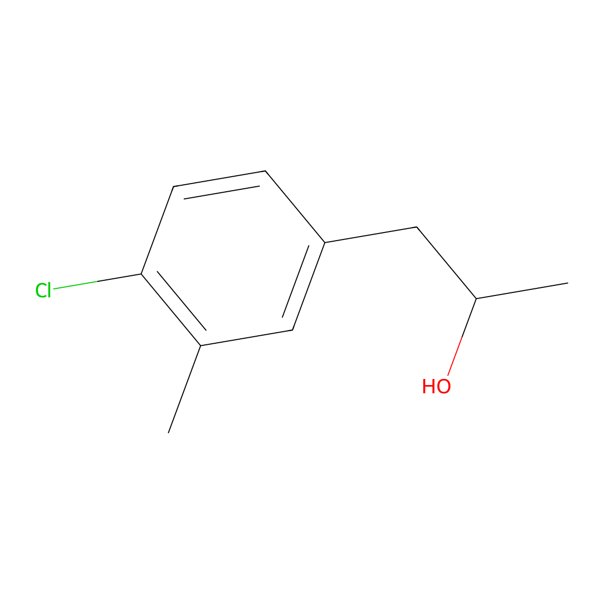 1-(4-Chloro-3-methylphenyl)-2-propanol molecular structure, CAS 1824051-01-5