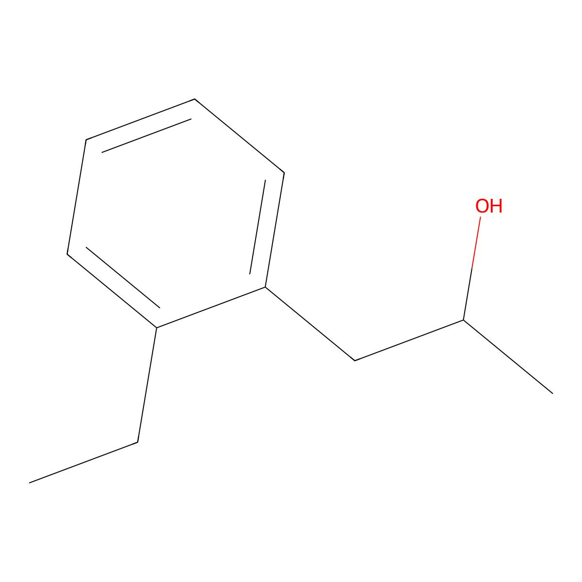 1-(2-Ethylphenyl)-2-propanol molecular structure, CAS 1824051-05-9