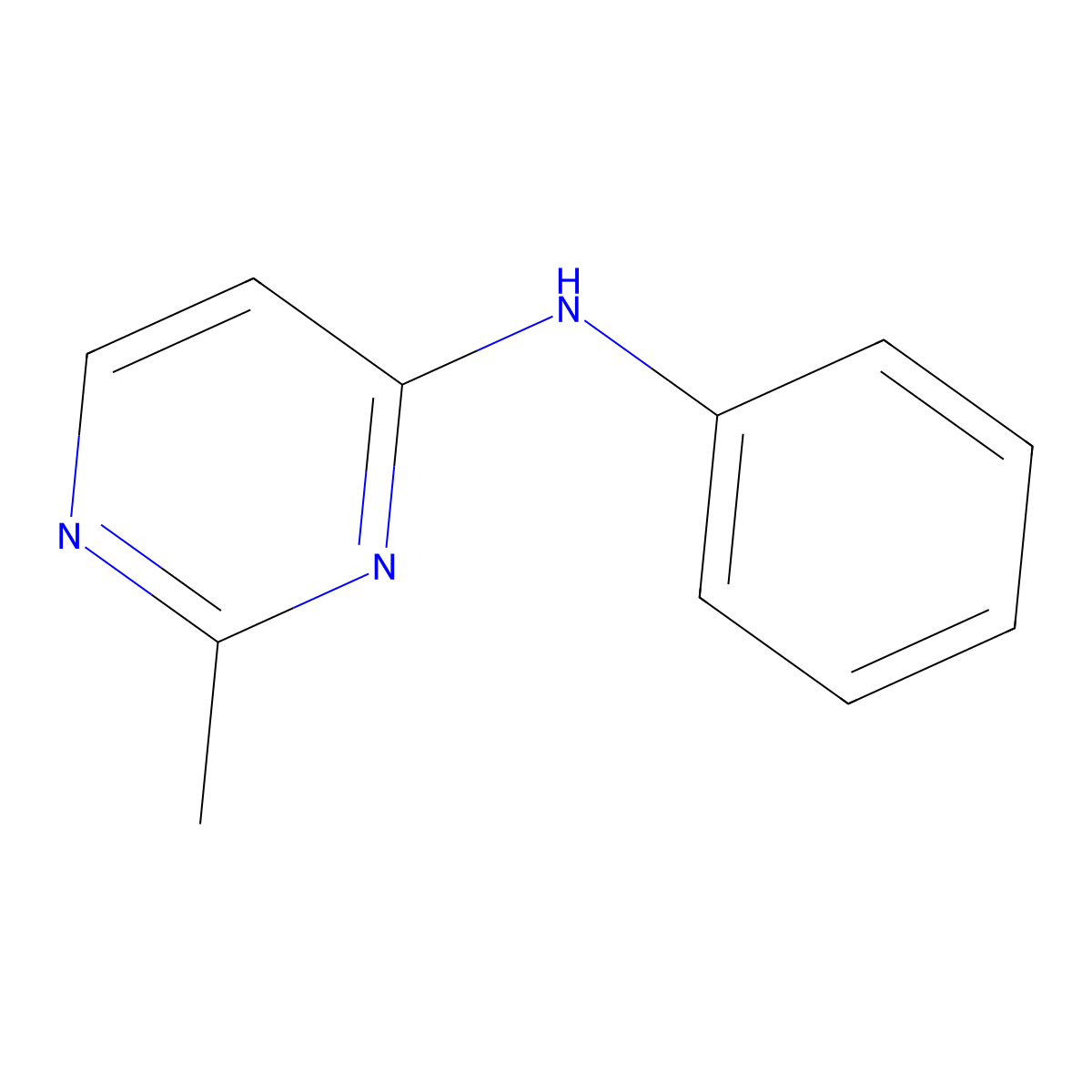 2-methyl-N-phenylpyrimidin-4-amine molecular structure, CAS 1824113-58-7