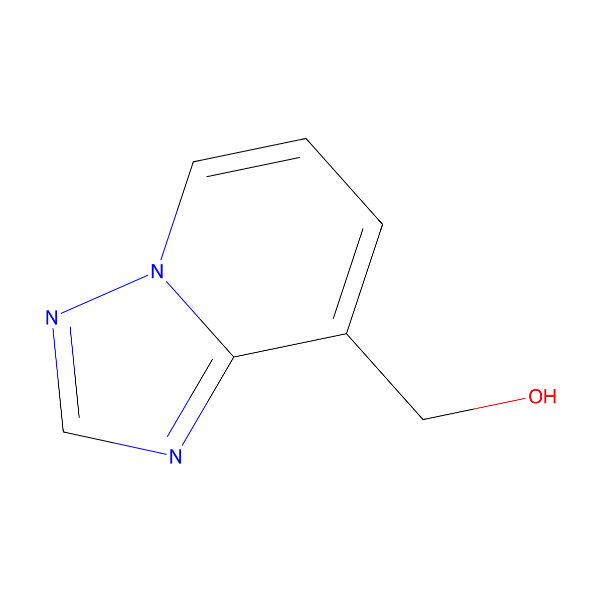 [1,2,4]Triazolo[1,5-A]pyridin-8-ylmethanol molecular structure, CAS 1824117-63-6
